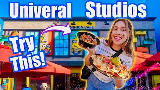 MUST TRY Food At Universal Studios Hollywood 2023! | Harry Potter Dark Arts Show Has Drones!