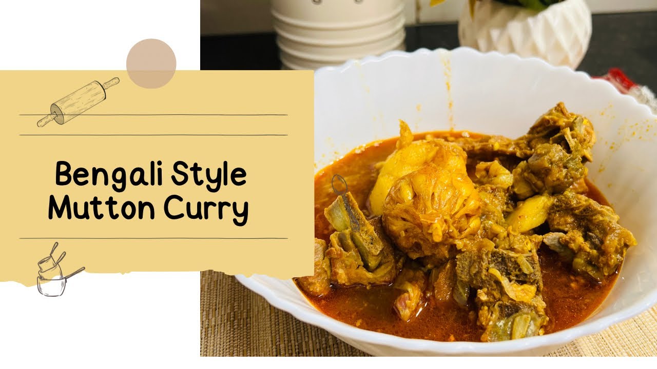 Bengali Mutton Curry Recipe Pressure Cooker Mutton Curry Mutton