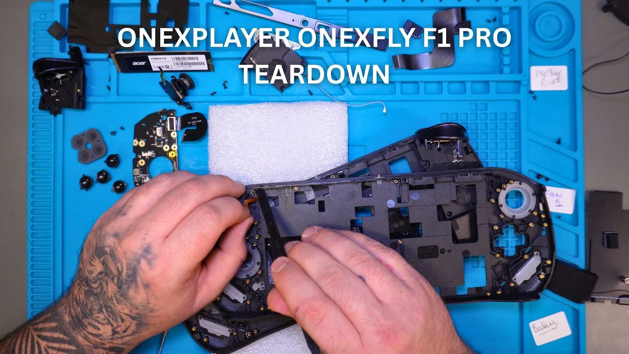 ONEXPLAYER ONEXFLY F1 Pro Teardown: How to Fix/Upgrade Your