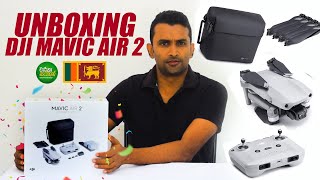 Unboxing DJI Mavic Air 2 Combo Kit in Sinhala