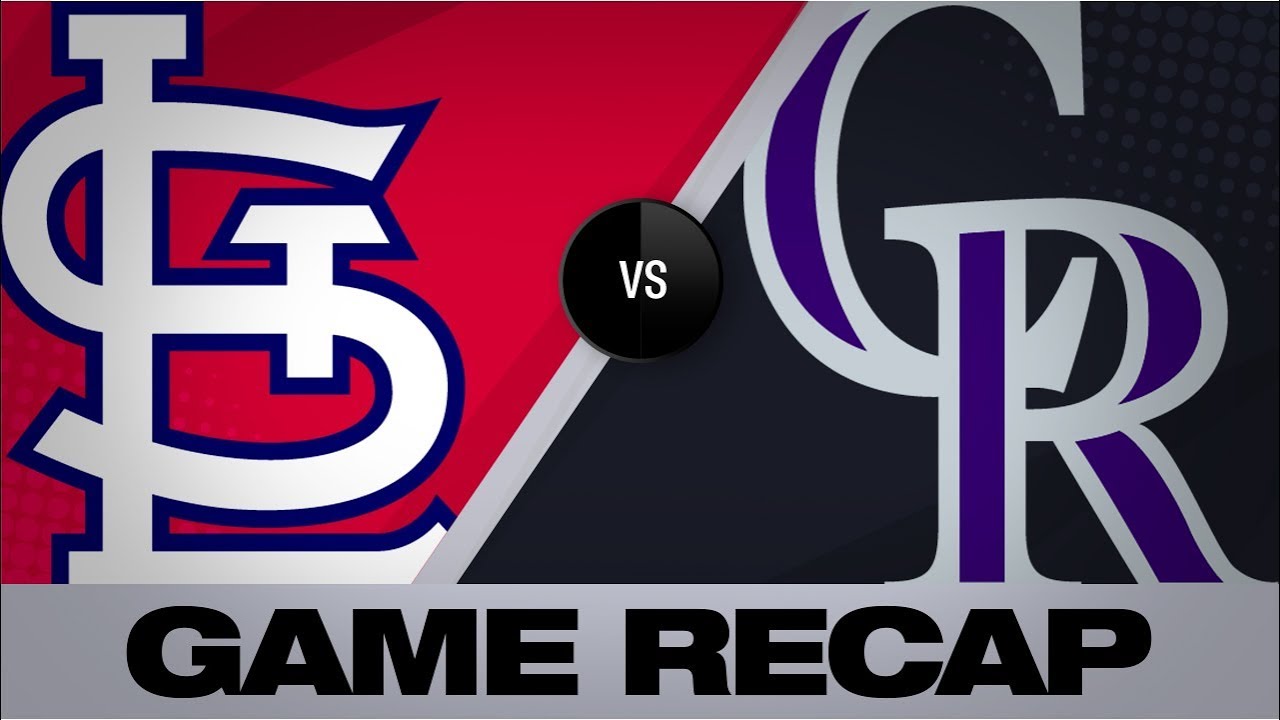 baseball ops Cardinals smash 5 homers vs. the Rockies | Cardinals-Rockies Game Highlights 9/12/19