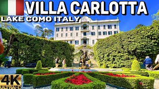 [4K] 🇮🇹 VILLA CARLOTTA, LAKE COMO ITALY VIRTUAL WALKING TOUR | APRIL 2023