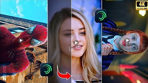 4K Video Editing | Alight Motion 4K HD CC Effect Editing Tutorial 2025