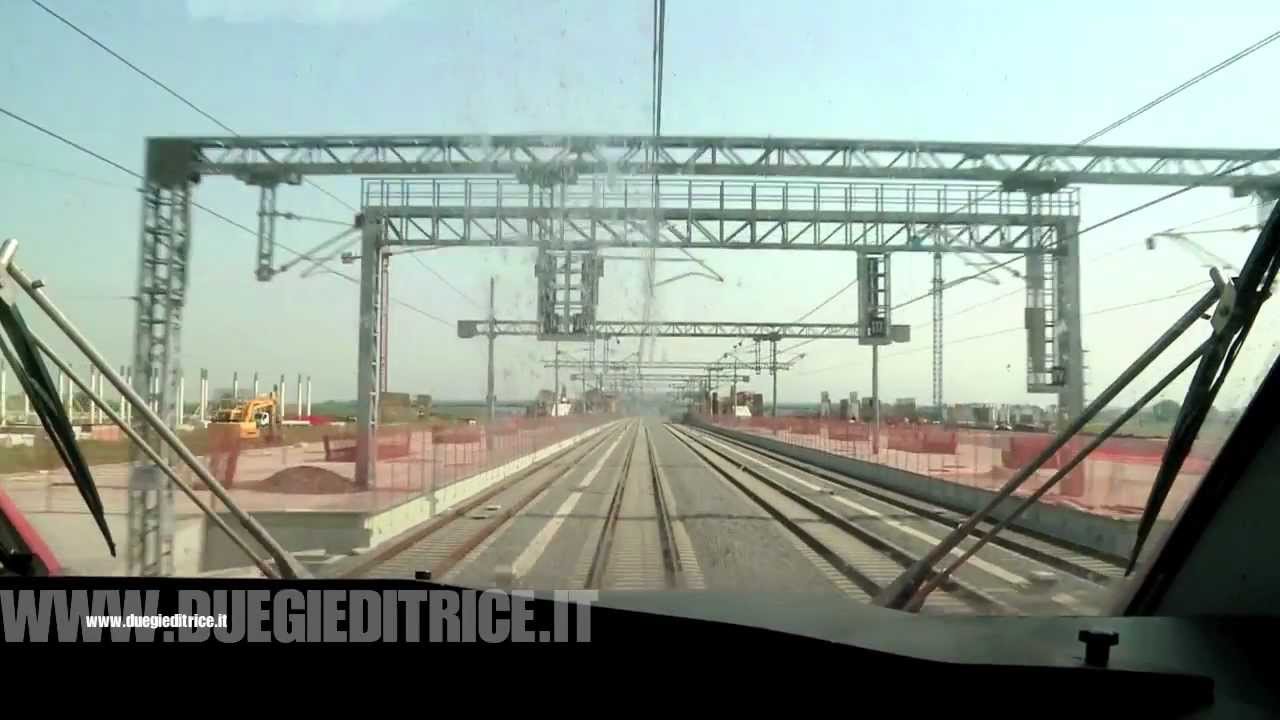 FRECCIAROSSA in cabina NapoliRoma YouTube