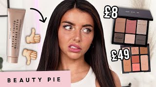 The BEST Dupes Under £10!! Testing BEAUTY PIE Makeup! (First Impressions + Review 2022)