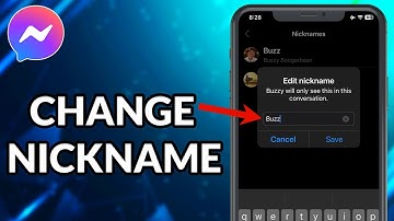 How To Change Nickname On Messenger