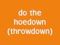 Miley Cyrus - Hoedown Throwdown (With Lyrics)