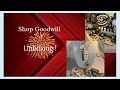 Shop goodwill unboxing