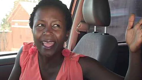 Kansiime Anne drives with an expired permit. Afric...