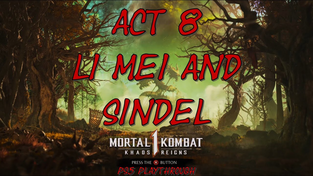 Li Mei Ps5 Control Mortal Kombat 1 Storymode PS5 Act 8 Li Mei/Sindel - YouTube