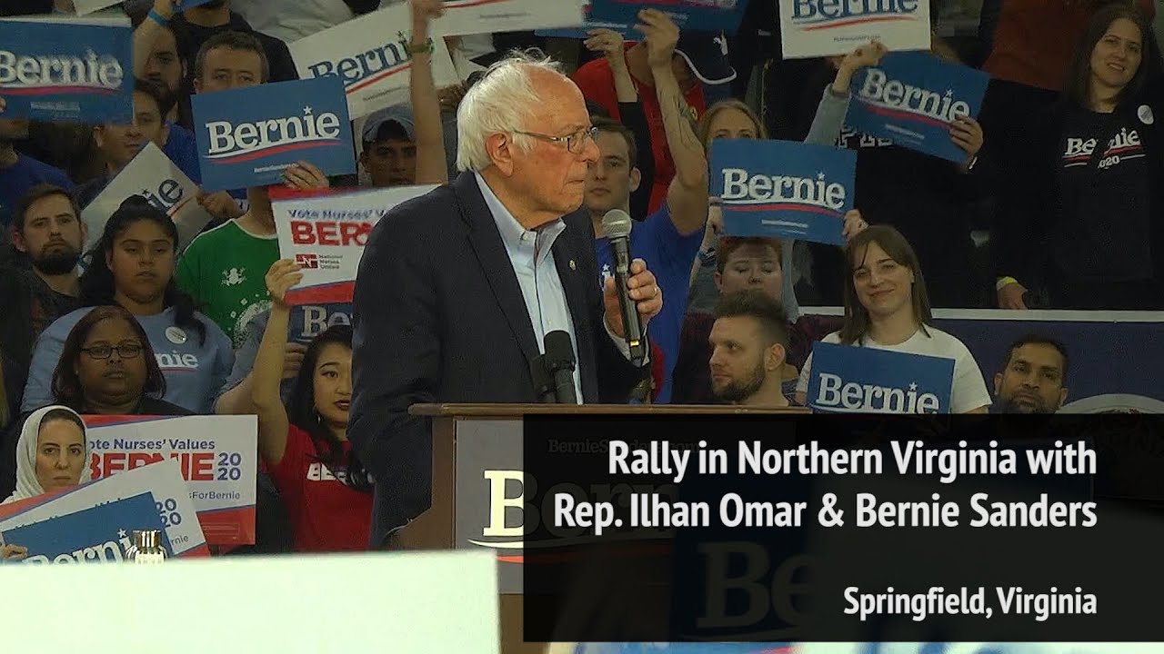 Bernie Rally 2020 Springfield Rally with Rep. Ilhan Omar & Bernie Sanders: Springfield 2020 - YouTube