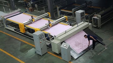 Richpeace Computerized Single Needle Automatic Quilting Machine（Continuous Feeding）