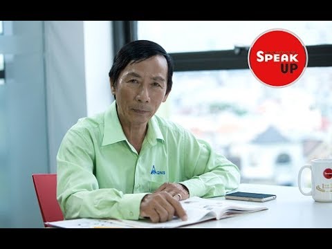 [Review Speak UP] Học viên lớn tuổi tại Speak UP - chú Võ Văn Chưởng - youtube
