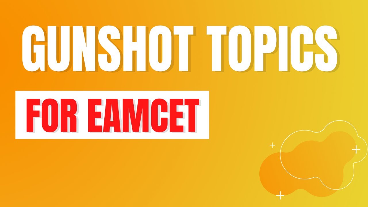 Eamcet Most Important Gunshot Topics For Maths, Physics, Chemistry & Biology || చదివితే పక్క పాస్