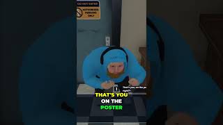 NPC Recognizes Me From Poster In The Game ! caseoh