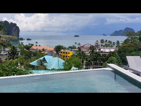 Infinity Pool, Krabi Tipa Resort, Ao Nang Beach, Krabi, Thailand