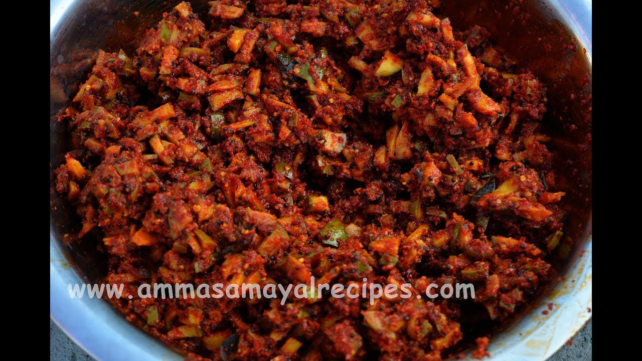 Podi Manga Oorukai Fenugreek Mango Pickle Cut Mango Pickle Instant Mango Pickle Recipe Youtube