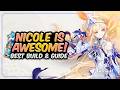 COMPLETE NICOLE GUIDE Best Nicole Build Artifacts Weapons Teams Genshin Impact 
