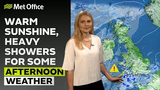 18/05/24 - Sunny spells and some showers - Afternoon Weather Forecast UK - Met Office Weather