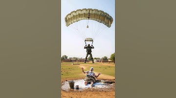 "The Soldier Who Saved a Bathing Villager 😭from a Giant Python" #ai #army #save #snake #bath