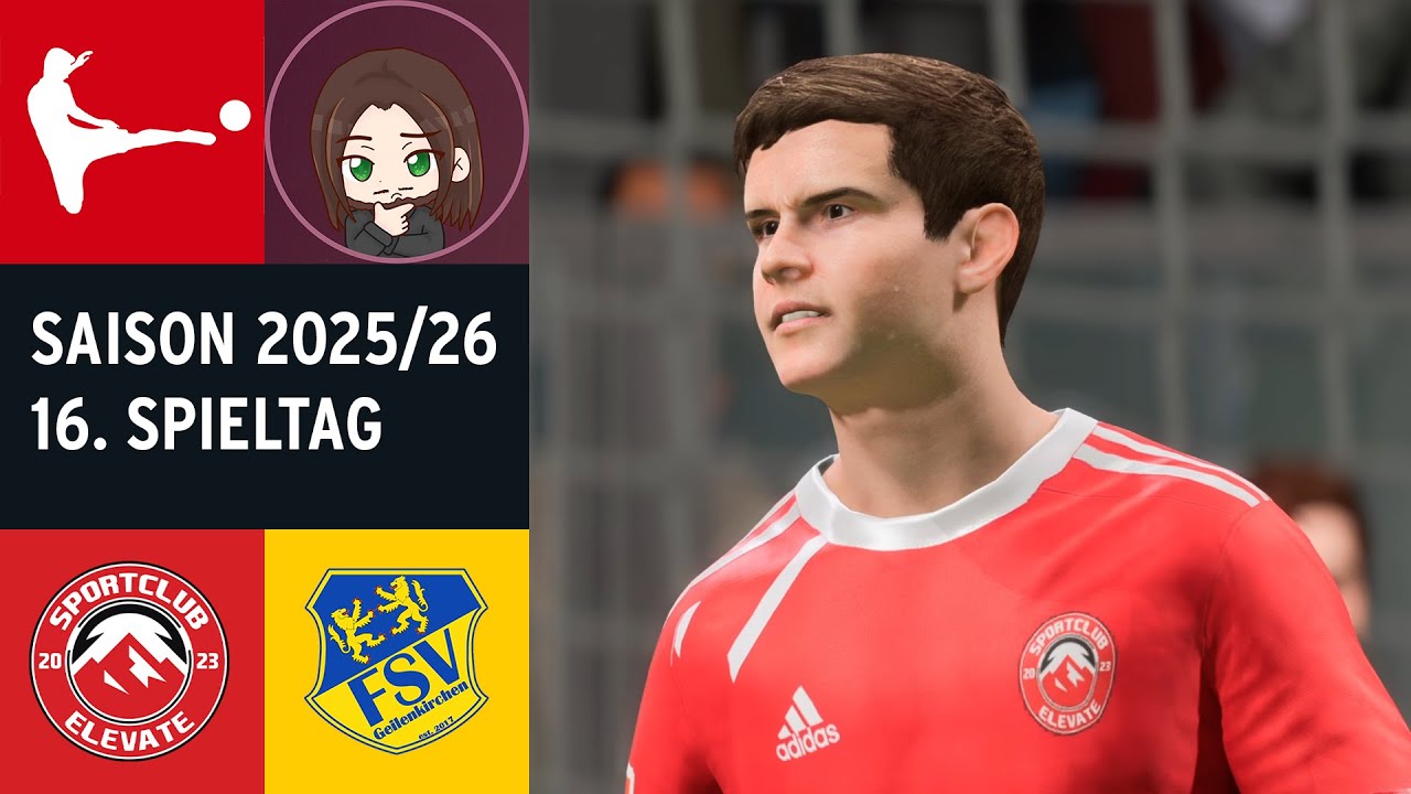 SC Elevate - FSV Geilenkirchen | 16. Spieltag | Youtube Bundesliga 2025/26