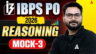Ibps Po 2026 Reasoning  Reasoning Mock Test  3  Most Expected Paper By Saurav Sir