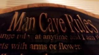 Man Cave Sign Rules Fail!!!