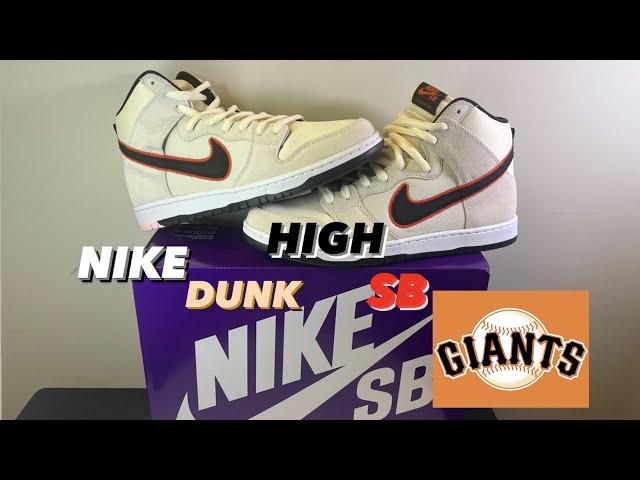 No REGRET copping Pro San Francisco Giants Nike SB Dunk High, REVIEW