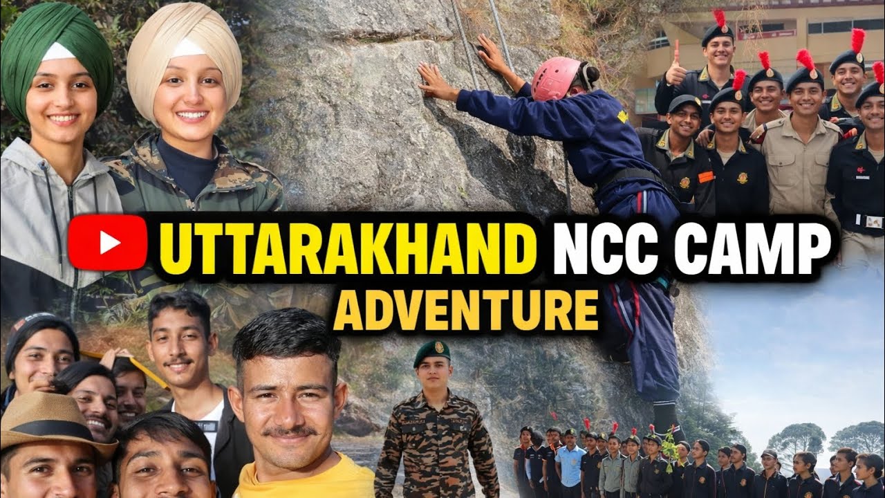 Shimla cobra group 🐍 vlog E-2 Wall climbing advanchur activity camp ncc uttrakhand 