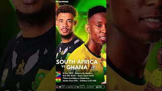 🔥Southafrica vs Ghana on 16 dec 2025 #football #africa #afcon #ghana #southafrica #africaleague