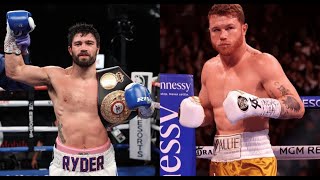 Canelo Alvarez vs John Ryder Knockout highlights - canelo vs ryder fight highlights - canelo
