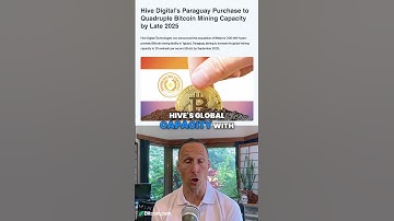 #HiveDigital Expands with $56M #BitcoinMining Deal