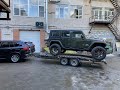 Сборка Jeep Wrangler, Установка сигнализации. Подготовка к OFF-ROAD