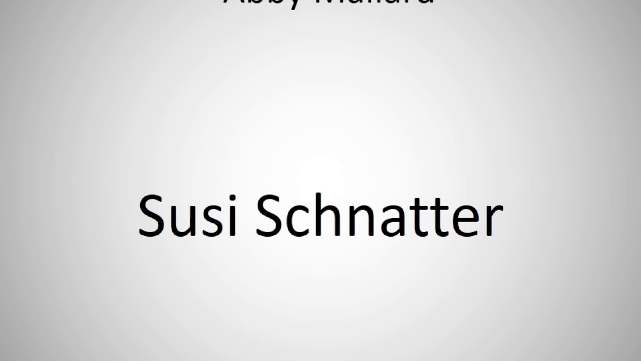 How To Say Abby Mallard In German YouTube