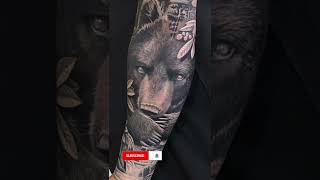 The Best Teddy Bear Tattoo By @kir_tattoo