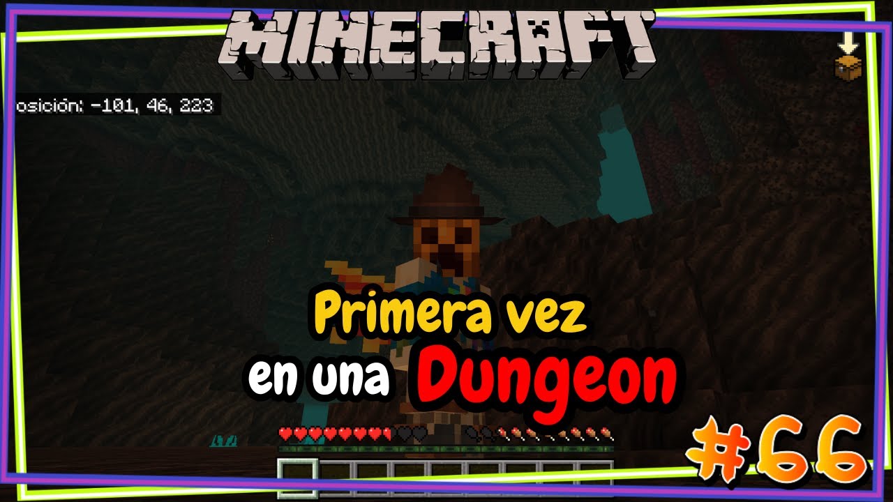 Explorando Por Primera vez la Dungeon En El Nether #66 | MINECRAFT ...