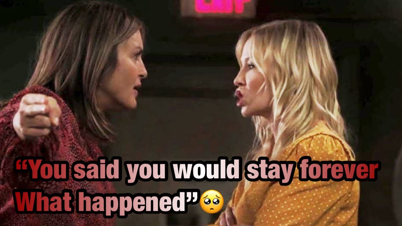 Olivia and Amanda : I miss you I’m sorry