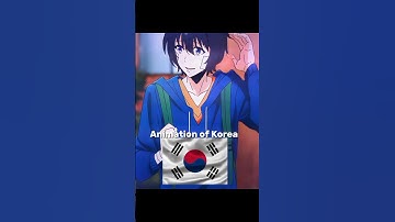 Other Country Animation Vs My country animation😅,btw Guess my Country name#anime#animation#korea#jjk