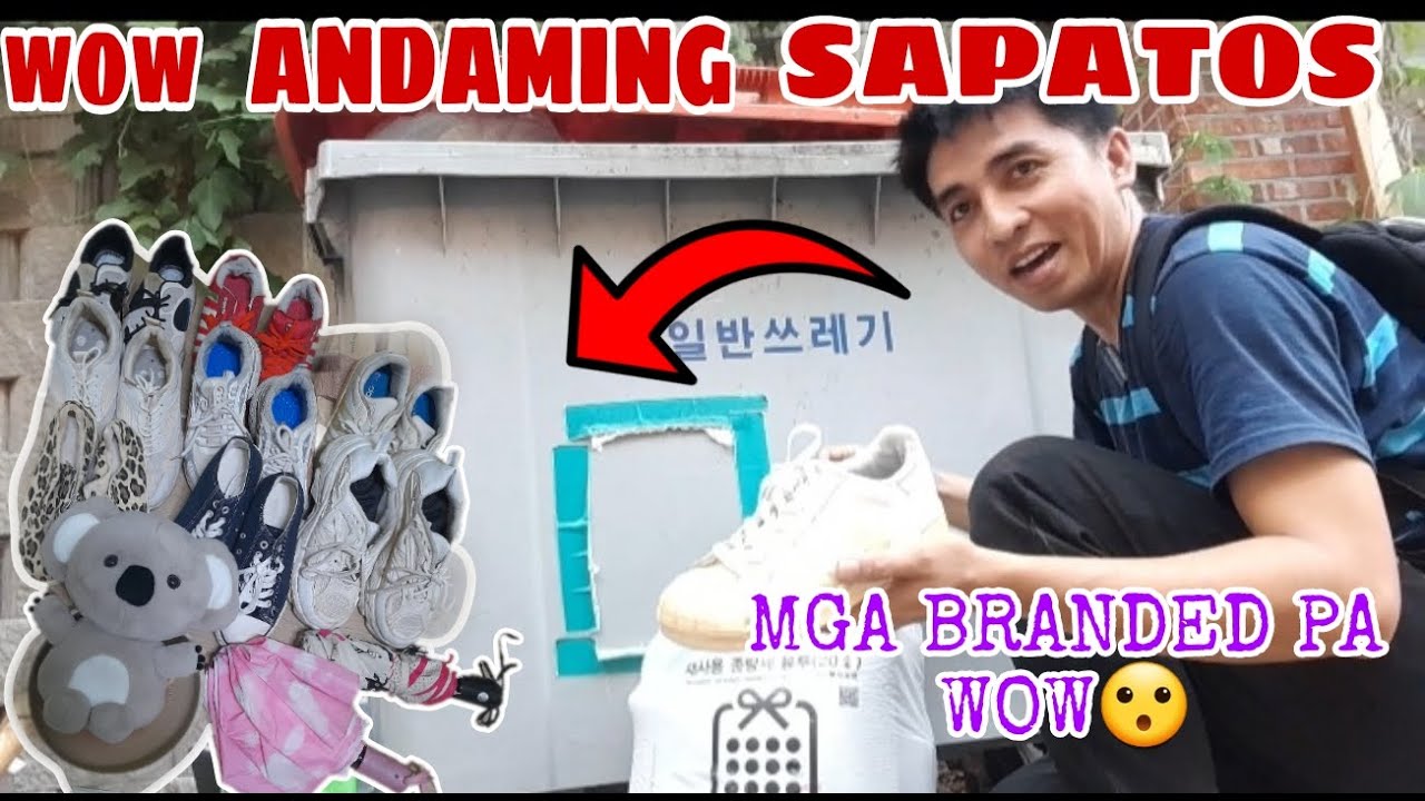 DUMPSTER DIVING#21| Grabi andaming mga sapatos mga branded at sobrang ayos pa😱 FEELING JACKPOT AKO😮
