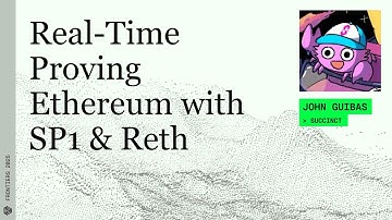 Real-Time Proving Ethereum with SP1 & Reth