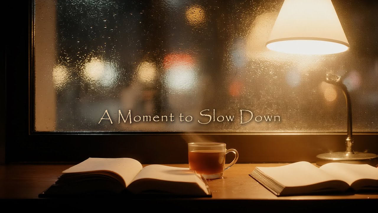 Rainy Window Evening – 3H Relaxing Scenery | Silent Harmony Scenes | Calm Ambient Video