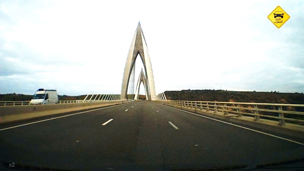 رحلة عبر الطريق السيار الدار البيضاء القنيطرة مرورا بقنطرة محمد السادس
