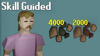 6000 ore and 2000 bars to make my next Ranged weapon - Skill Guided #10