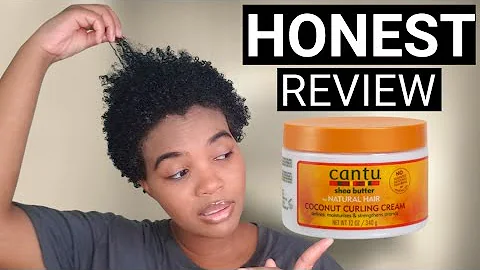 I Tried Cantu Coconut Curling Cream | And Honestly...