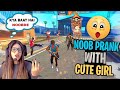 Noob prank with cute girl