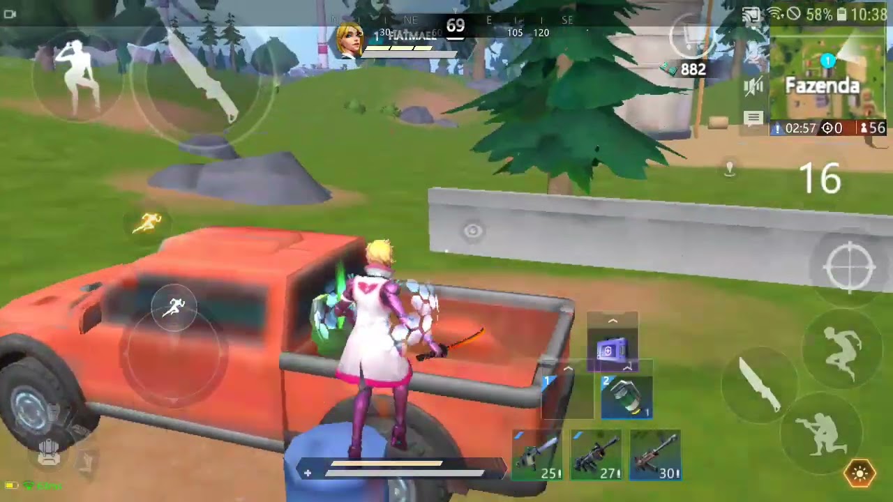 pareando com o sarado-omega legends