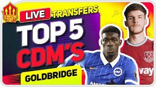 Solskjaer's TOP 5 CDM Transfer Targets! Man Utd Transfer News