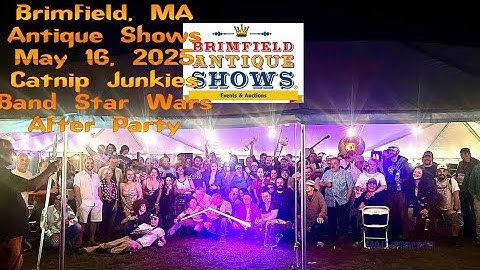 Brimfield Antique Shows-Star Wars after party May 16, 2025 The Catnip Junkies Band #brimfield #band 
