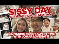 SISSY FOR  A DAY WITH SACHZNA LAPARAN ❤️🧡💛💚💙