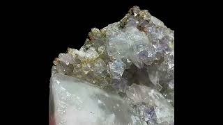Video preview: Blue-Core Fluorite with Calcite — Fujian, China | Natural Mineral Specimen